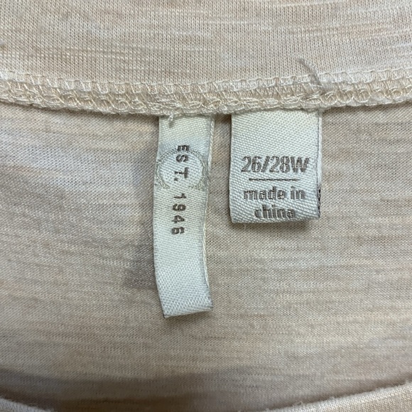 Cato American Made Use Cap Sleeve Plus Size T Shirt 26 28w - Picture 3 of 8